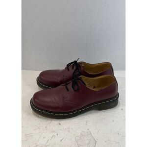 Dr Martens 1461 Shoes Oxblood Cherry Red Shoes 3 Eye Size 9 US Ladies